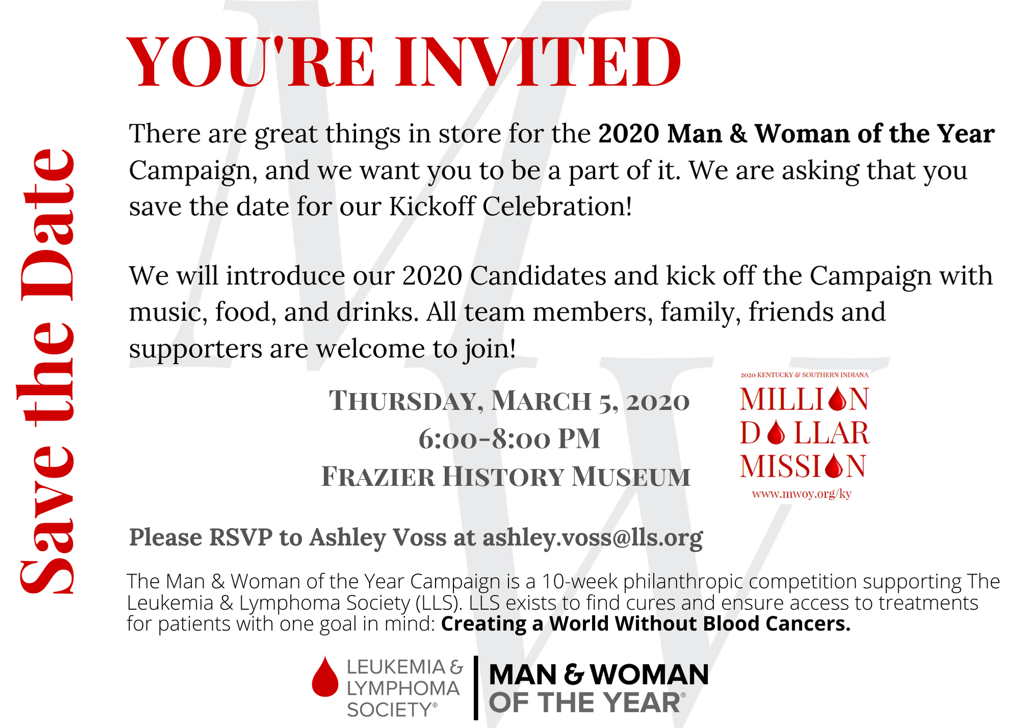 Kickoff Save the Date
