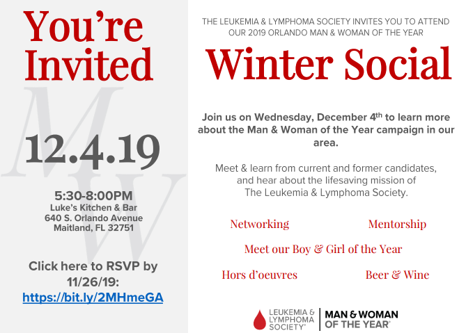 Winter Social Invitation
