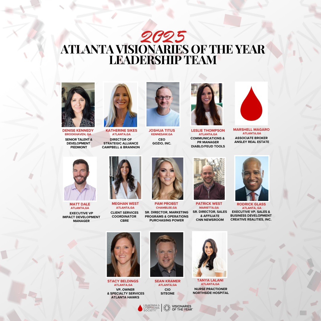 2025 Atlanta Visionaries of the Year Leadership Team