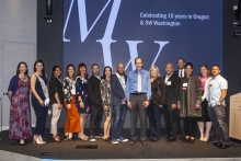 2019 Man & Woman of the Year Leaders meet Cancer Pioneer Dr. Brian Druker