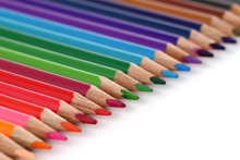 colored pencils
