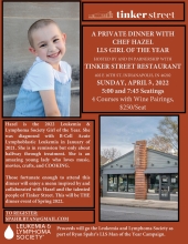 A Private Dinner with Chef Hazel 