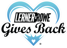 L&R Gives Back New Logo